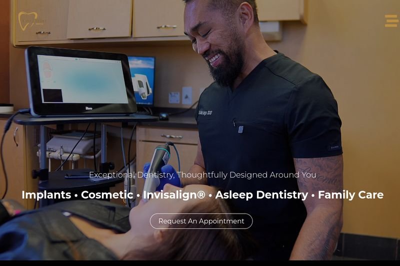 East Credit Dental website design by Raju Ram Prajapat — Dental Website project